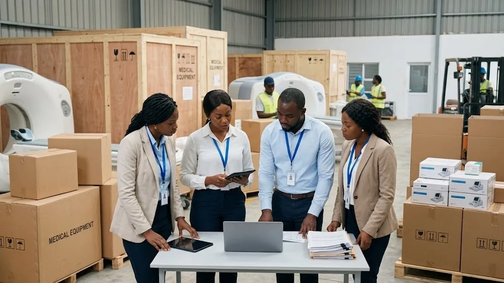 Import et export d'équipements médicaux au Sénégal